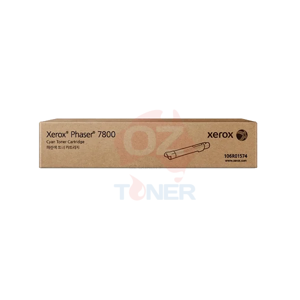 Fuji Xerox Genuine 106R015774 Cyan Toner Cartridge For Phaser 7800Dn (P7800Dn) (17.2K) -