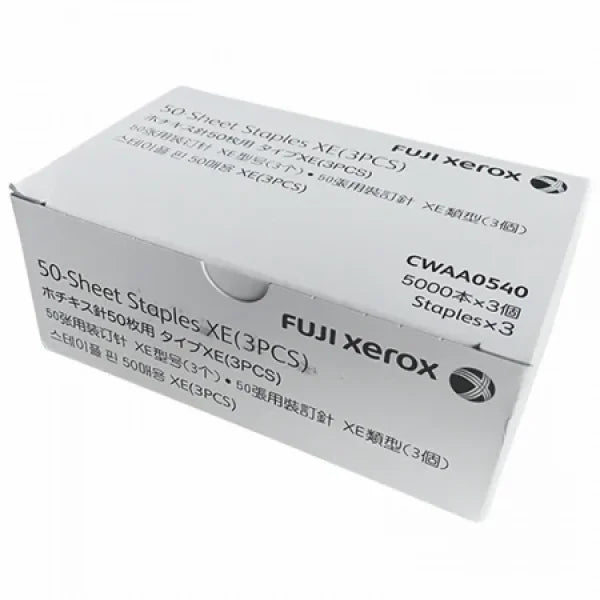 Genuine Fuji Xerox Cwaa0540 Finisher Staple Cartridge (3Pk) For C5005D C7500 C6500 C5400 Fx360