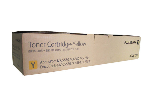 FUJI XEROX DOCUCENTRE IV C5580 C6680 C7780 YELLOW 31700 PAGES TONER CARTRIDGE CT201589