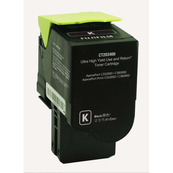 BLACK ULTRA HI YLD USE AND RET URN TONER CART 10.5K FOR APC38 30 APPC3830 APC3320 APPC3320 CT203466