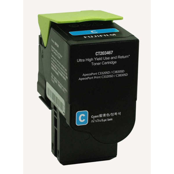 CYAN ULTRA HI YLD USE & RETURN TONER CART 7K FOR APC3830 APPC3830 APC3320 APPC3320 CT203467