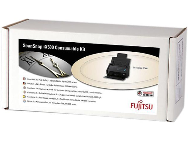Genuine Fujitsu Roller Set Suits Ix500/Ix1500/Ix1600 Scanner [Pa03656-0001] Accessories