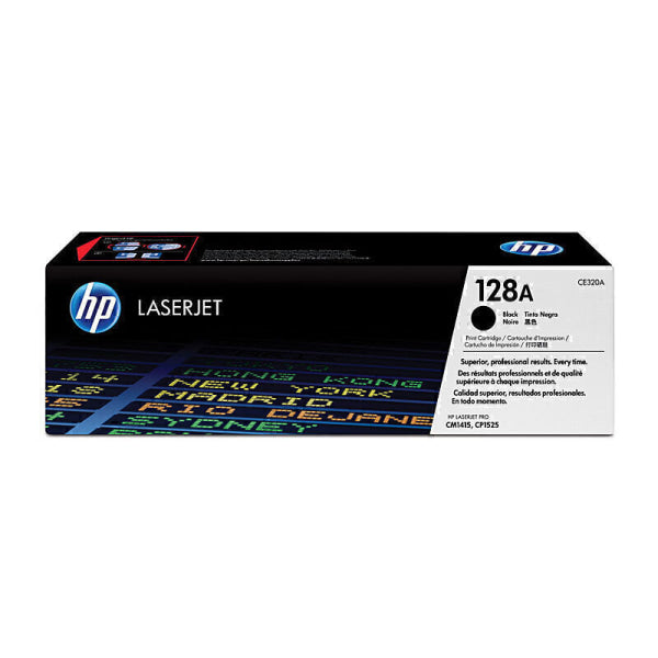 HP #128A Black Toner CE320A CE320A
