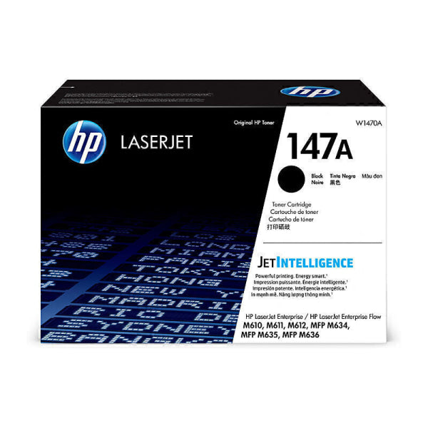 HP #147A Black Toner W1470A W1470A