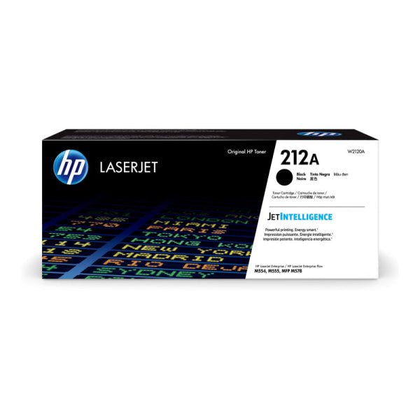 HP #212A Black Toner W2120A W2120A