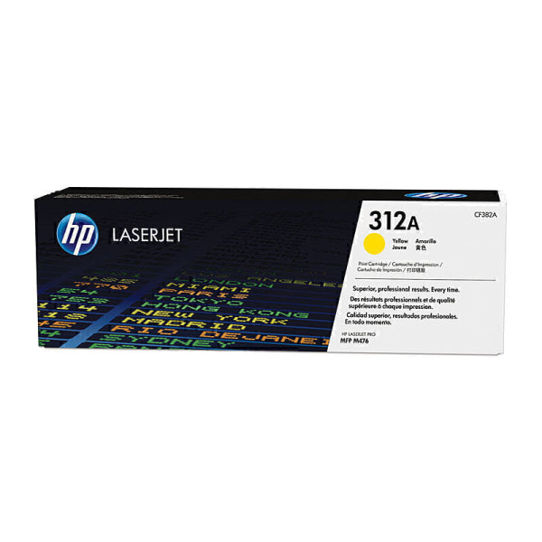 HP #312A Yellow Toner CF382A CF382A