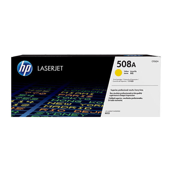 HP #508A Yellow Toner CF362A CF362A