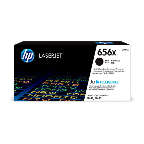 HP #656X Black Toner CF460X CF460X