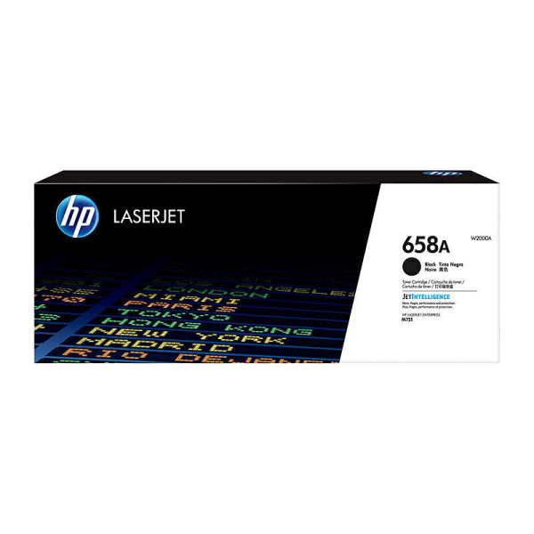 HP #658A Black Toner W2000A W2000A