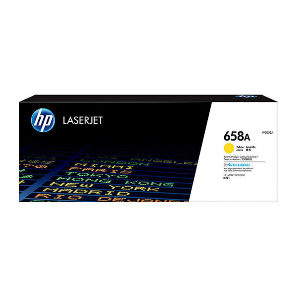 HP #658A Yellow Toner W2002A W2002A