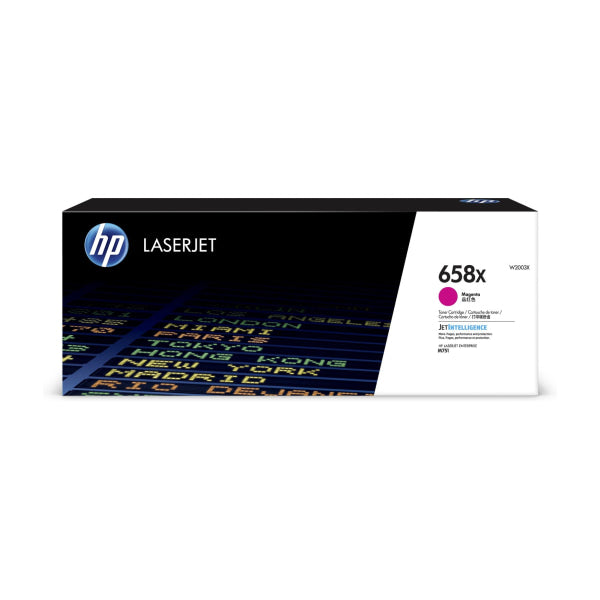 HP 658X MAGENTA LASERJET TONER CARTRIDGE 28K W2003X