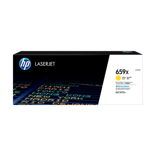 HP #659X Yellow Toner W2012X W2012X