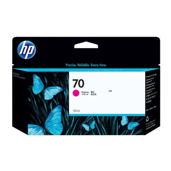 HP 70 MAGENTA INK 130ML C9453A FOR Z2100 3100 3200 C9453A
