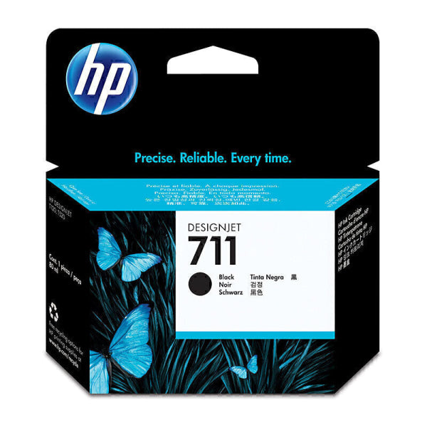 HP #711B 80ml Black Ink 3WX01A 3WX01A