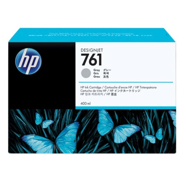 HP 761 GRAY 400 ML INK CART FOR DESIGNJET T7100 CM995A