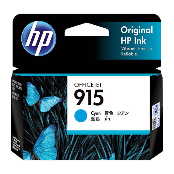 HP #915 Cyan Ink 3YM15AA 3YM15AA