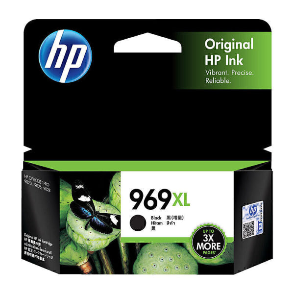 HP #969XL Black Ink 3JA85AA 3JA85AA