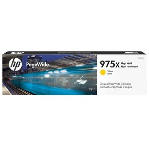 Genuine Hp #975X Yellow High Yield Ink Cartridge For Pagewide Pro 452Dw/552Dw/477Dw/577Z 7K