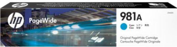 HP 981A CYAN ORIGINAL PAGE WIDE CRTG 6K J3M68A