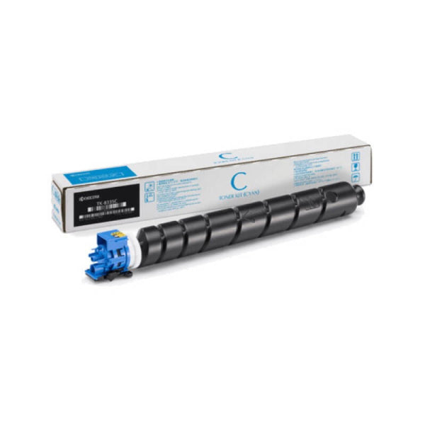 Genuine Kyocera Tk-8519 Cyan Toner Cartridge For Taskalfa 5052Ci/5053Ci/6052Ci/6053Ci (20K)