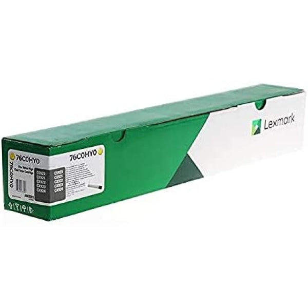 Genuine Lexmark 76C0HY0 High Yield Yellow Toner Cartridge for CS923de CX921 CX922 CX923de