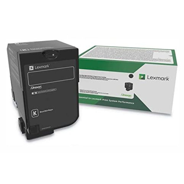 Genuine Lexmark 81C1Xk0 Extra Hy Black Toner Cartridge For Cx735 Cx735Adse (28K) -