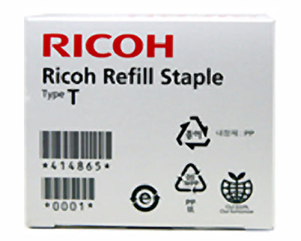 Genuine Ricoh 414865 Refill Staple Cartridge Pack Type T [414865] -