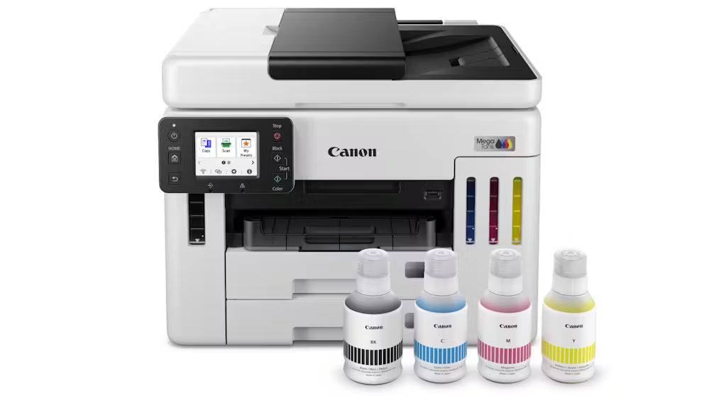 Canon Maxify GX7060 Megatank A4 Print/Copy/Scan/Fax Printer+Duplex ADF+Dual Tray