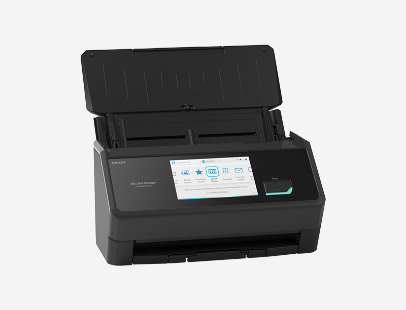 Ricoh Scansnap IX2500 A4 Wi-Fi Duplex Document Scanner+ADF 45PPM (BLACK)