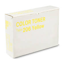 Genuine Ricoh Aficio AP-206 Yellow Toner Cartridge TYPE-206Y