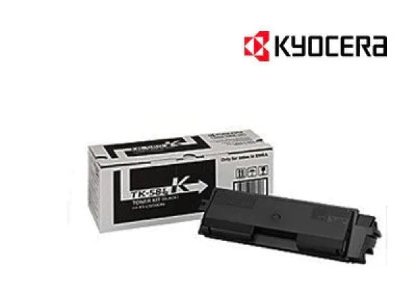 Kyocera Genuine Tk-584K Black Toner Cartridge For Fsc5150Dn P6021Cdn (3.5K) 1T02Kt0A (3.5K) -