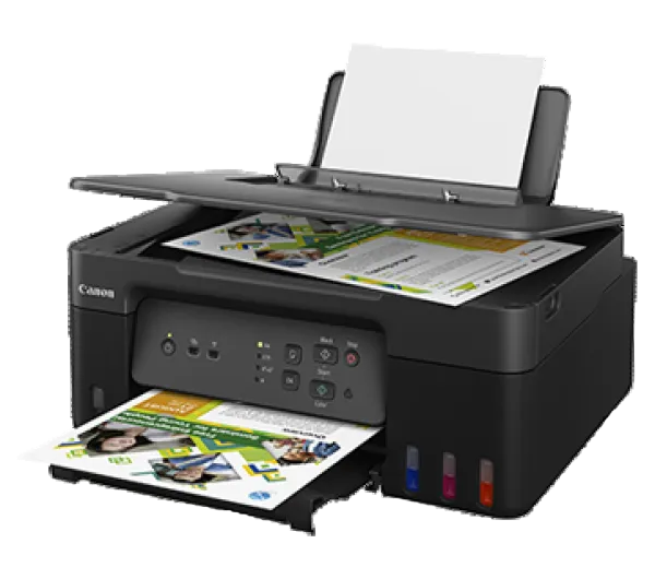 *New!* Canon Pixma Ink Efficient G3630 3-In-1 Refillable Tank Multifunction Printer /W Gi-61 Bottle