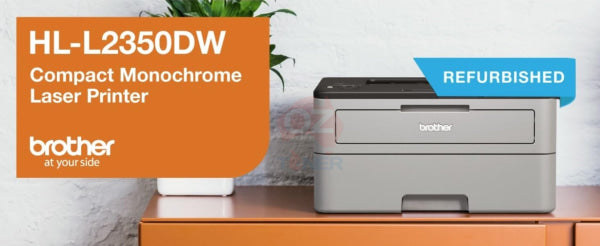 *Rfb* Brother Hl-L2350Dw A4 Mono Laser Wireless Printer *Factory Refurbished Unit* Single Function