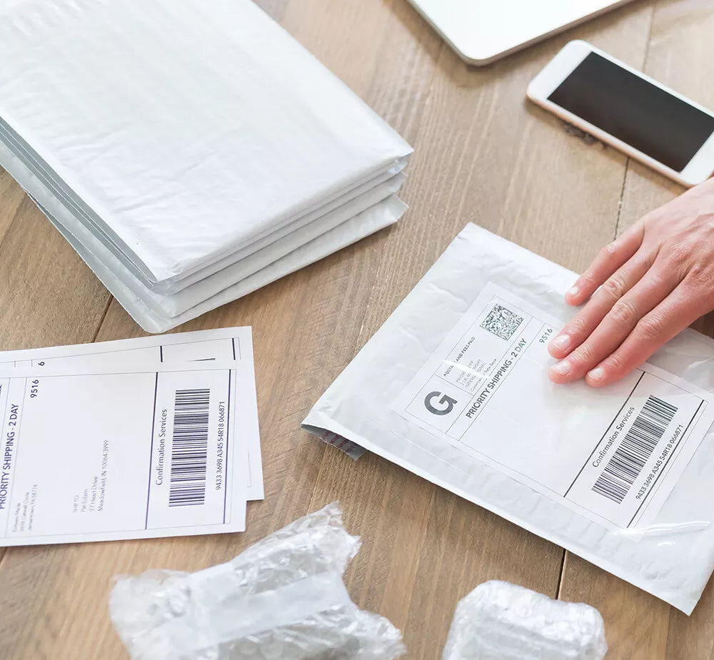 Direct Thermal Labels 100×150mm (4"×6") – Roll of 400 for Fastway, AusPost & eParcel