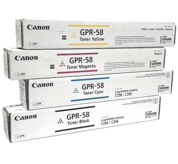 4x Pack Genuine Canon TG-76 C/M/Y/K Toner Cartridge Set NPG76 GPR58