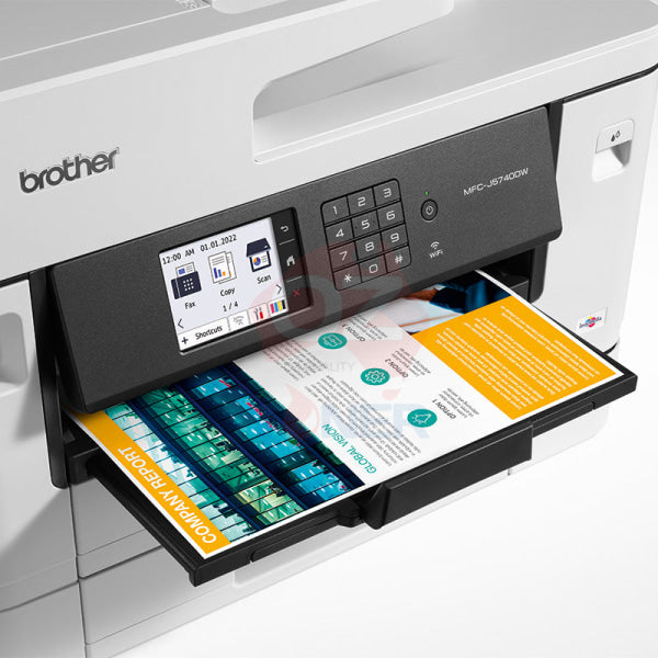 Brother Mfc-J5740Dw Inkjet A3 Multi-Function All-In-1 Printer+Wifi+Wty Lc432 Ink Printer