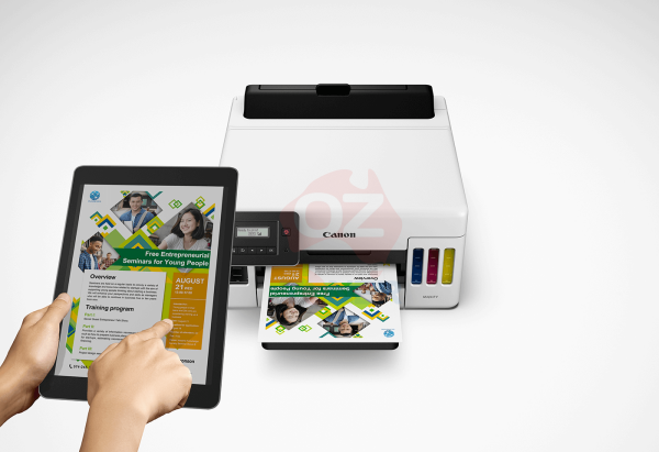 *Sale!* Canon Maxify Gx5060 Megatank A4 Single Function Color Printer Using Gi-66 Ink Bottle Inkjet