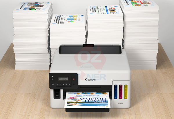*Sale!* Canon Maxify Gx5060 Megatank A4 Single Function Color Printer Using Gi-66 Ink Bottle Inkjet