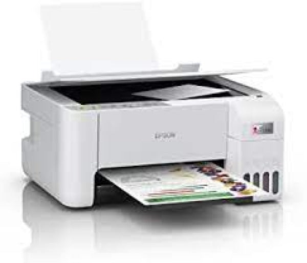 *Clear* Epson Ecotank Et2810 A4 Wireless Color Ink Tank Mfp Printer+Prefilled P/N:c11Cj67501 *Rfb*