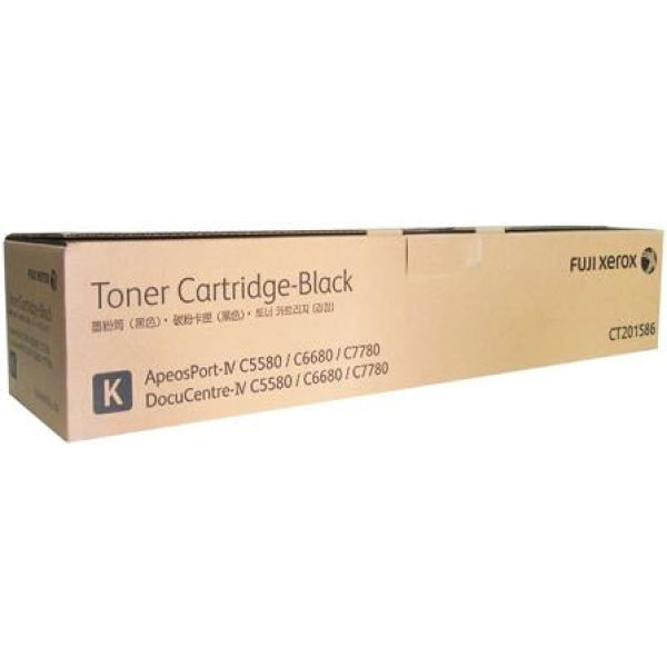 FUJI XEROX DOCUCENTRE IV C5580 C6680 C7780 BLACK 30K PAGES TONER CARTRIDGE CT201586