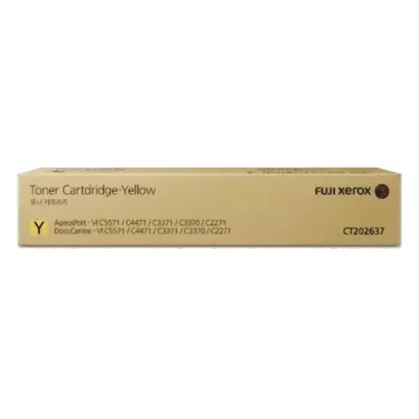 1 X Genuine Fuji Xerox Docucentre Vi C2271 C3370 C3371 C4471 C5571 C6671 C7771 Yellow Toner