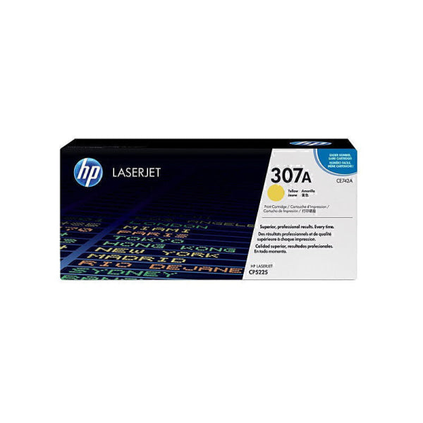 HP #307A Yellow Toner CE742A CE742A