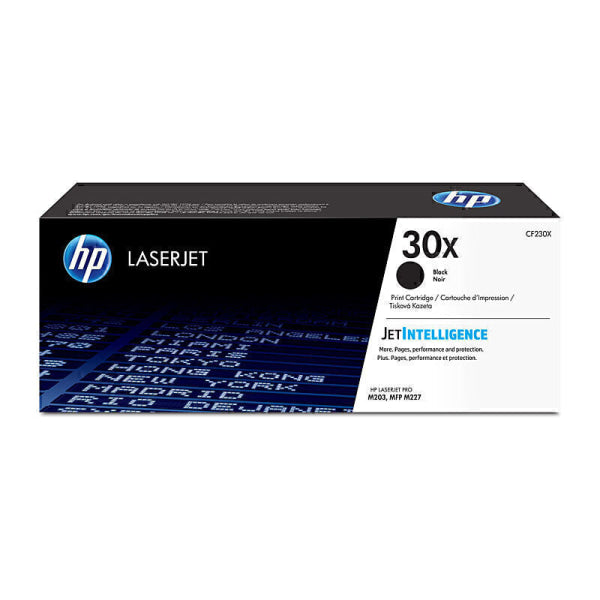 HP #30X Black Toner CF230X CF230X