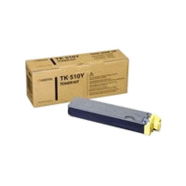 1 X Genuine Kyocera Tk-510Y Yellow Toner Cartridge Fs-C5020N Fs-C5025N -
