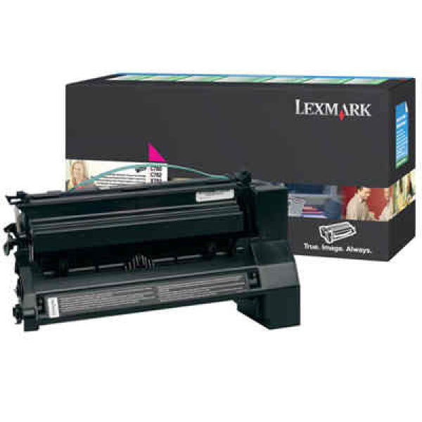 Lexmark Genuine C780H1MG Magenta Prebate Toner Yield 10000 Pages For C780 C780H1MG