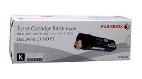 *Special!* 1X Genuine Fuji Xerox Docuprint C1190 C1190Fs Black Toner Cartridge (3K) Ct201260 -