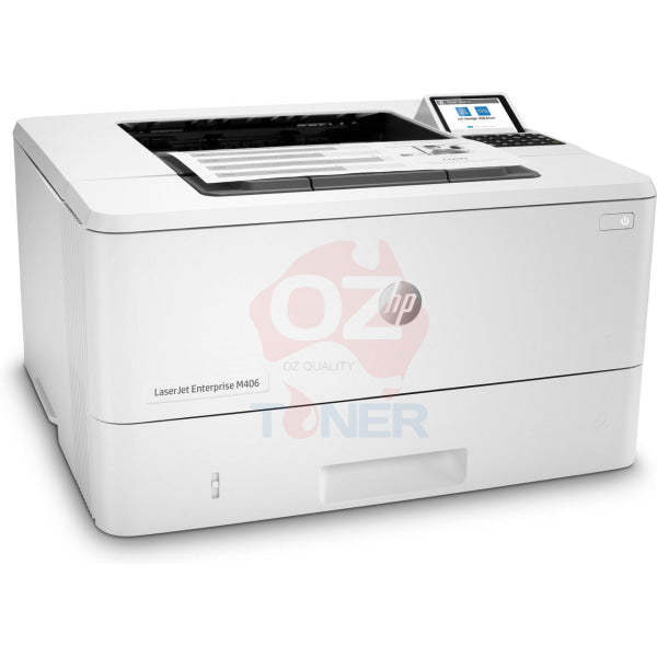 *Special!* Hp Laserjet Enterprise M406Dn A4 Mono Laser Printer 42Ppm Pn:3Pz15A Single Function