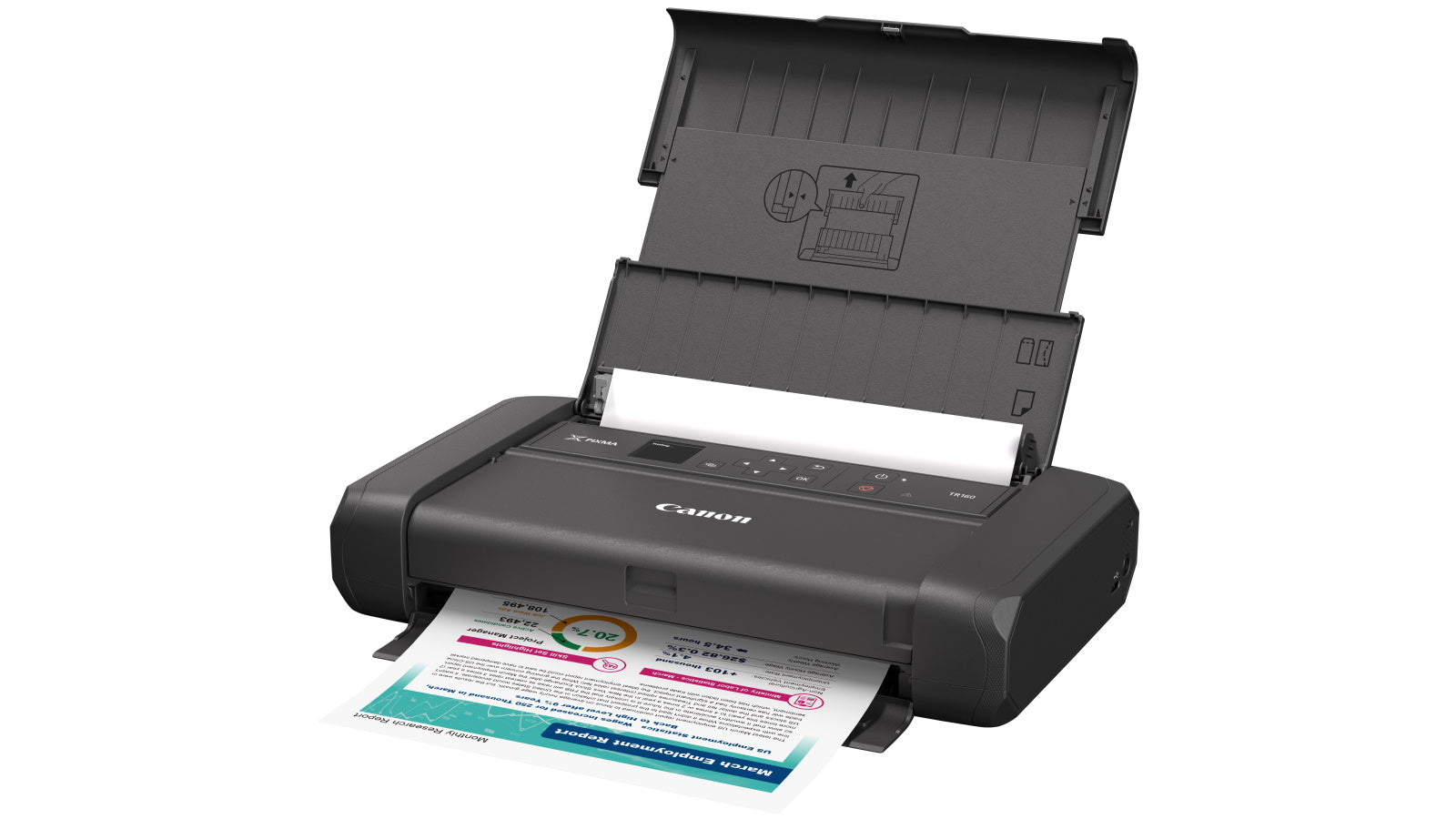 *PROMO!* Canon PIXMA TR160 A4 Wireless Porable Printer+Battery PGI35/CLI36