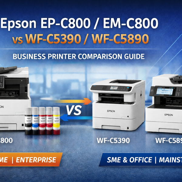 pson EP-C800 vs WF-C5390 & EM-C800 vs WF-C5890 Business Printer Guide