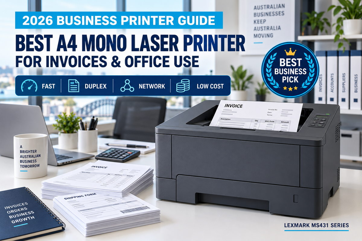 Best A4 Mono Laser Printer for Invoices & Office Use (2026 Guide)